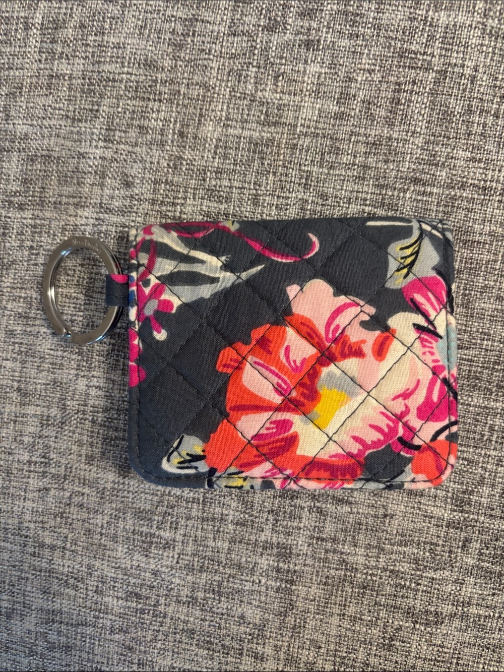 Vera Bradley Pretty Posies Campus Double ID - Picture 3 of 3